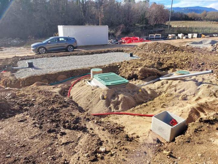 Travaux d'assainissement non collectif Saint-Maximin-la-Sainte-Baume